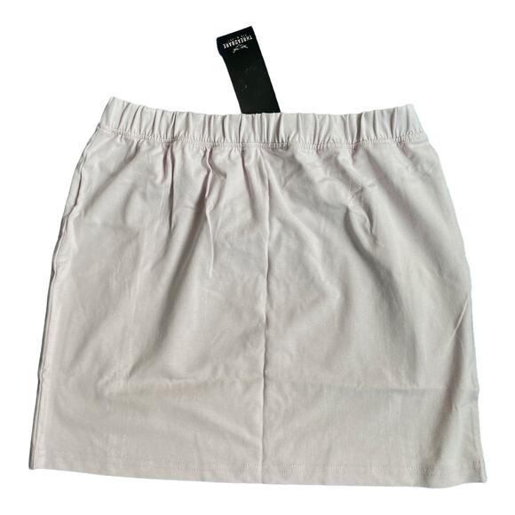 Threadbare 90s baby mini skirt in lavender casual pull on size 4 barbiecore - Picture 4 of 6